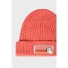 Knitted hat and scarf set