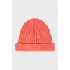 Knitted hat and scarf set