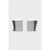 Shirt cuffs with decor