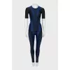 Tracksuit with contrasting inserts