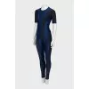 Tracksuit with contrasting inserts
