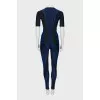 Tracksuit with contrasting inserts