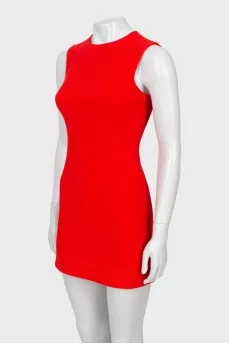 Woolen dress and vest set