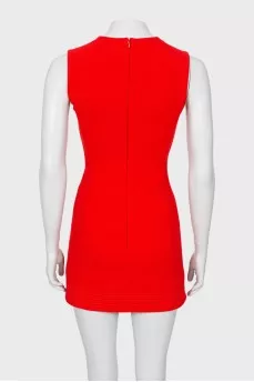 Woolen dress and vest set