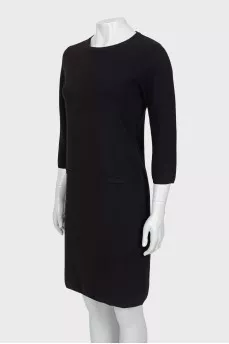 Knitted shift dress