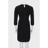Knitted shift dress