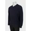 Men's V-neck jumper