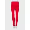 Leggings with stitched arrows