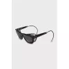 Sunglasses with curtains