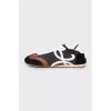Men's sneakers made of leather and suede
