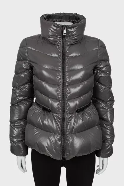 Slim fit quilted jacket