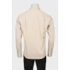 Men's two-tone straight-fit shirt