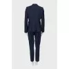 Blue wool suit