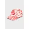 Men's cap with branded patch