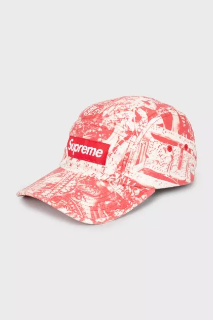 Men's cap with branded patch