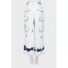 Palazzo jeans with pockets