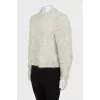Knitted mohair sweater