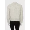 Knitted mohair sweater