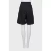 Navy bermuda shorts