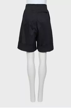 Navy bermuda shorts