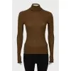 Ribbed wool golf