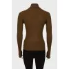 Ribbed wool golf