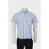 Men's mixed color shirt
