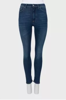 Navy skinny jeans