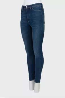 Navy skinny jeans