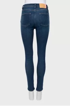 Navy skinny jeans