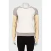 Mixed cashmere sweater