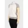 Mixed cashmere sweater