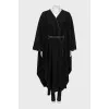 Black cape on the belt