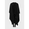 Black cape on the belt