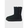 Black Suede Uggs