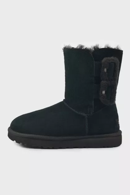 Black Suede Uggs