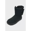 Black Suede Uggs
