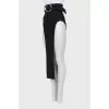 Maxi skirt with side slits with tag