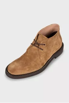 Men's suede boots