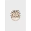 Silver set of ring and earrings