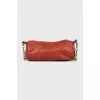 Cylindrical leather bag