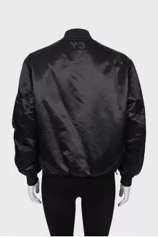 Oversized bomber black