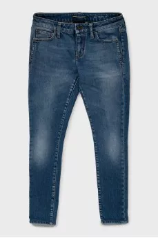 Light blue skinny jeans