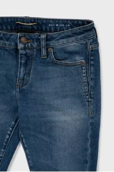 Light blue skinny jeans