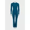 Ribbed wool suit