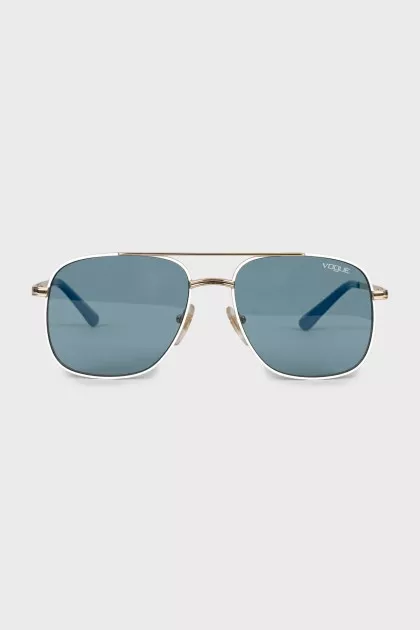 Blue sunglasses