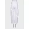 White mom fit jeans