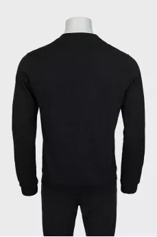 Men's sweatshirt with branded logo
