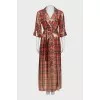 Maxi dress with 3/4 sleeves