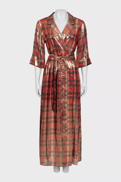 Maxi dress with 3/4 sleeves